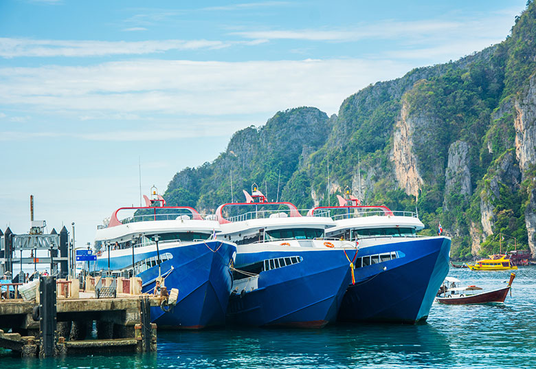 Reserva tu ferry en Tailandia